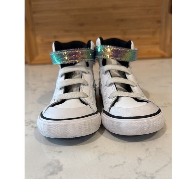 Converse Problaze Iridescent High-Top Sneaker toddler size 7 casual unisex - Picture 3 of 8